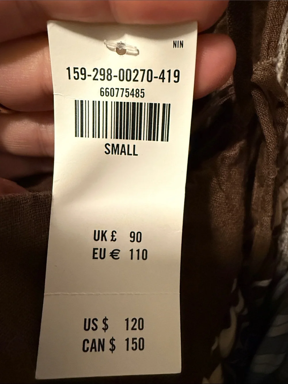 A&F Tie Back Babydoll Maxi Dress
